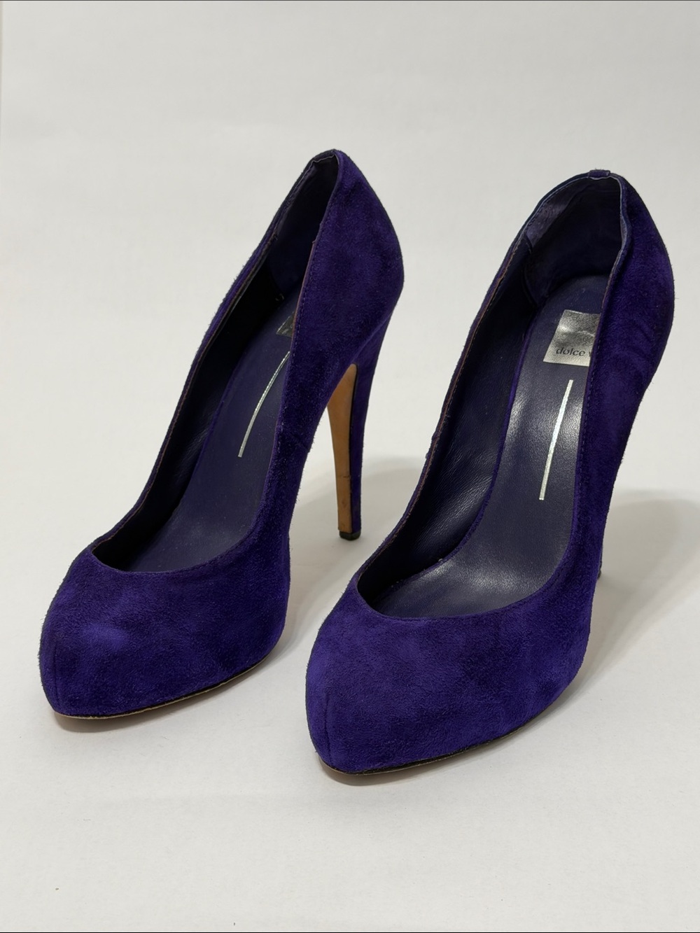 Dolce Vita Becky Suede Stilletto Platform Heels